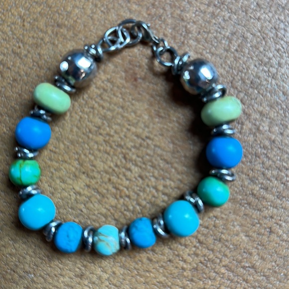Necklace and bracelet set. Has a Tiffany and Company charm. - Picture 6 of 9